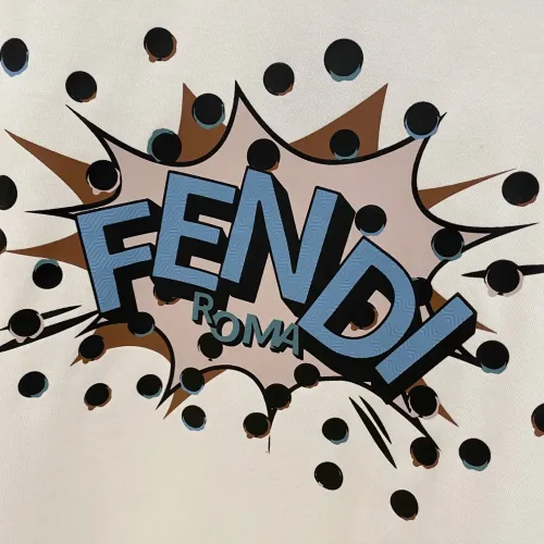 Replica Fendi T-Shirts Short Sleeved For Men #1418350 $64.00 USD for Wholesale