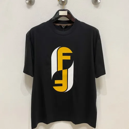 Wholesale Fendi T-Shirts Short Sleeved For Men #1418384 $64.00 USD, Wholesale Quality Replica Fendi T-Shirts