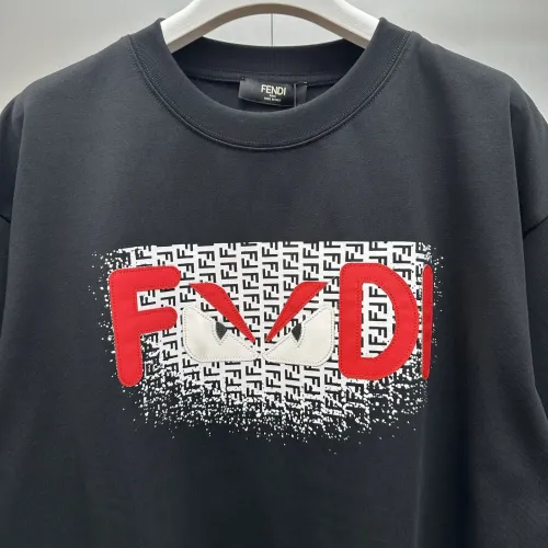 Replica Fendi T-Shirts Short Sleeved For Unisex #1418405 $48.00 USD for Wholesale