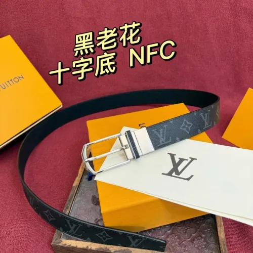Replica Louis Vuitton AAA Quality Belts In 3.5cm For Men #1418413 $60.00 USD for Wholesale