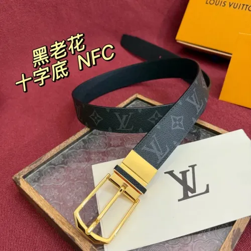 Wholesale Louis Vuitton AAA Quality Belts In 3.5cm For Men #1418414 $60.00 USD, Wholesale Quality Replica Louis Vuitton AAA Quality Belts