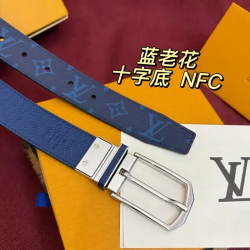 Replica Louis Vuitton AAA Quality Belts In 3.5cm For Men #1418422 $60.00 USD for Wholesale
