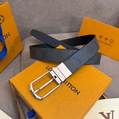 Wholesale Louis Vuitton AAA Quality Belts In 3.5cm For Men #1418427 $60.00 USD, Wholesale Quality Replica Louis Vuitton AAA Quality Belts