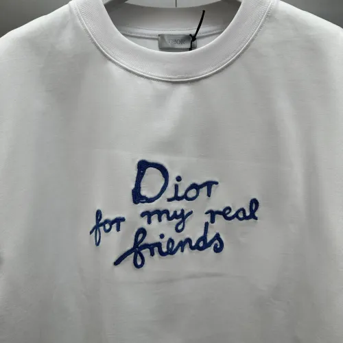 Replica Christian Dior T-Shirts Short Sleeved For Unisex #1418482 $48.00 USD for Wholesale