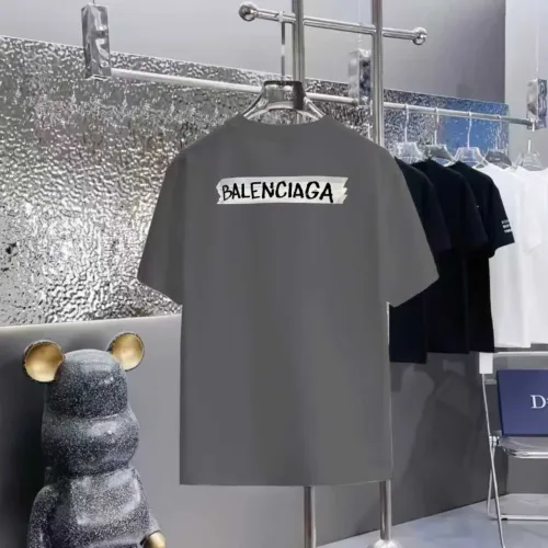 Replica Balenciaga T-Shirts Short Sleeved For Unisex #1418506 $39.00 USD for Wholesale