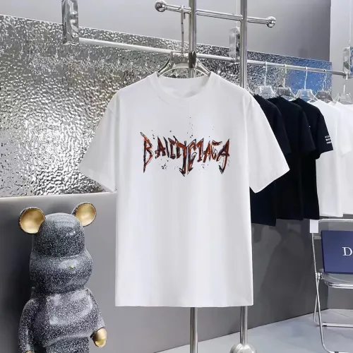 Wholesale Balenciaga T-Shirts Short Sleeved For Unisex #1418512 $39.00 USD, Wholesale Quality Replica Balenciaga T-Shirts
