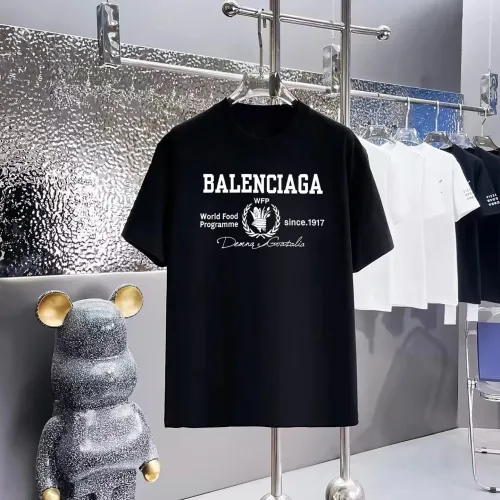 Wholesale Balenciaga T-Shirts Short Sleeved For Unisex #1418552 $39.00 USD, Wholesale Quality Replica Balenciaga T-Shirts