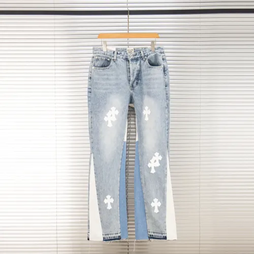Wholesale Chrome Hearts Jeans For Men #1418558 $48.00 USD, Wholesale Quality Replica Chrome Hearts Jeans