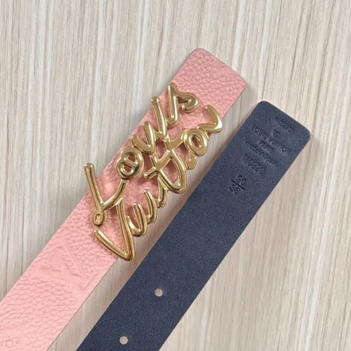 Replica Louis Vuitton AAA Quality Belts In 3.0cm For Women #1418568 $64.00 USD for Wholesale