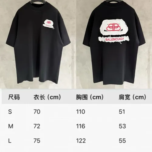 Replica Balenciaga T-Shirts Short Sleeved For Unisex #1418575 $56.00 USD for Wholesale