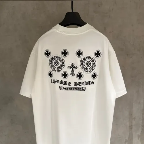 Wholesale Chrome Hearts T-Shirts Short Sleeved For Unisex #1418580 $56.00 USD, Wholesale Quality Replica Chrome Hearts T-Shirts