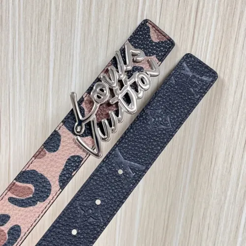 Replica Louis Vuitton AAA Quality Belts In 3.0cm For Women #1418593 $64.00 USD for Wholesale