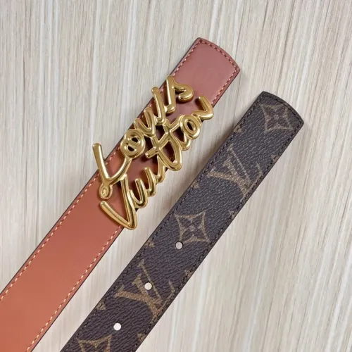 Replica Louis Vuitton AAA Quality Belts In 3.0cm For Women #1418653 $64.00 USD for Wholesale