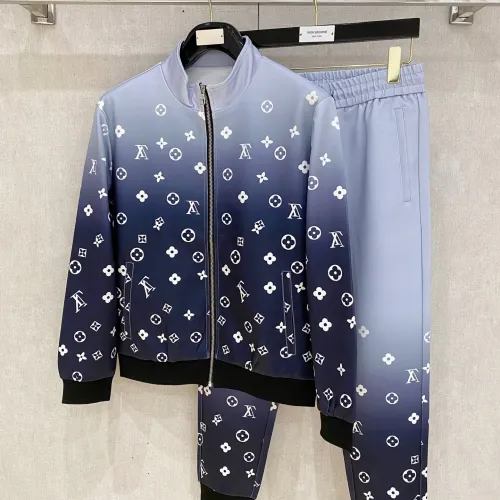 Wholesale Louis Vuitton LV Tracksuits Long Sleeved For Men #1418658 $112.00 USD, Wholesale Quality Replica Louis Vuitton LV Tracksuits