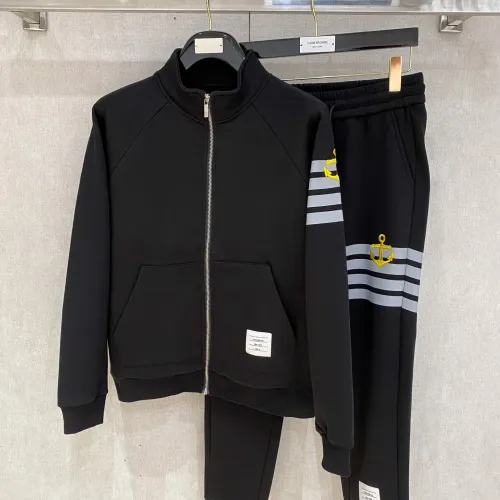 Wholesale Thom Browne TB Tracksuits Long Sleeved For Men #1418665 $112.00 USD, Wholesale Quality Replica Thom Browne TB Tracksuits