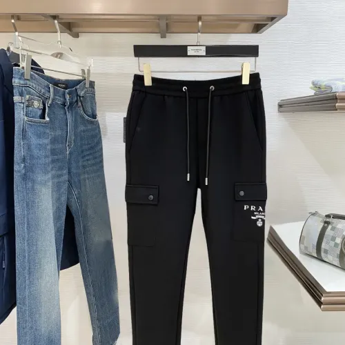 Wholesale Prada Pants For Men #1418701 $85.00 USD, Wholesale Quality Replica Prada Pants