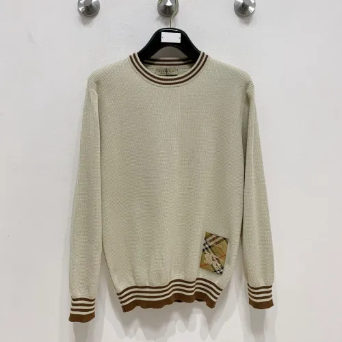 Wholesale Burberry Fashion Sweaters Long Sleeved For Men #1418712 $85.00 USD, Wholesale Quality Replica Burberry Fashion Sweaters
