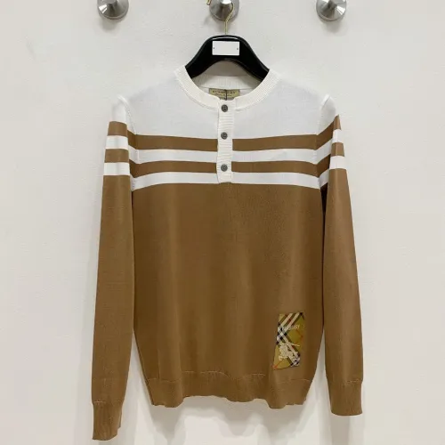 Wholesale Burberry Fashion Sweaters Long Sleeved For Men #1418720 $85.00 USD, Wholesale Quality Replica Burberry Fashion Sweaters