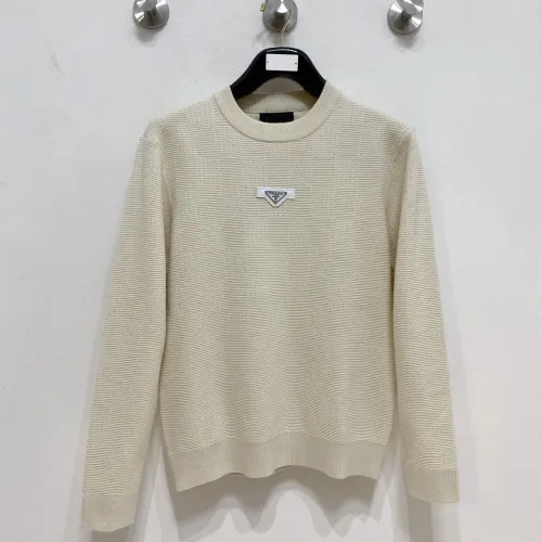 Wholesale Prada Sweaters Long Sleeved For Men #1418722 $85.00 USD, Wholesale Quality Replica Prada Sweaters