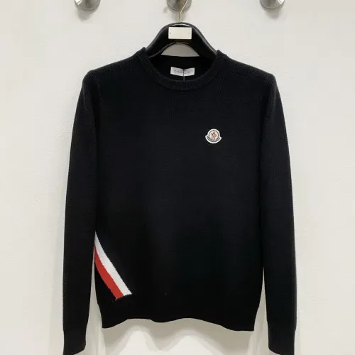 Wholesale Moncler Sweaters Long Sleeved For Men #1418734 $85.00 USD, Wholesale Quality Replica Moncler Sweaters