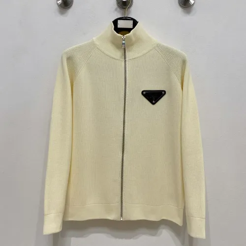 Wholesale Prada Sweaters Long Sleeved For Men #1418745 $122.00 USD, Wholesale Quality Replica Prada Sweaters