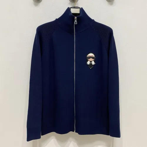 Wholesale Fendi Sweaters Long Sleeved For Men #1418752 $122.00 USD, Wholesale Quality Replica Fendi Sweaters