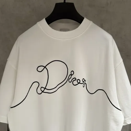 Replica Christian Dior T-Shirts Short Sleeved For Unisex #1418797 $52.00 USD for Wholesale