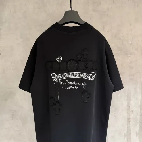 Wholesale Chrome Hearts T-Shirts Short Sleeved For Unisex #1418807 $56.00 USD, Wholesale Quality Replica Chrome Hearts T-Shirts