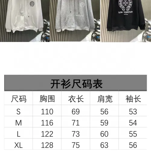 Replica Chrome Hearts Hoodies Long Sleeved For Unisex #1418862 $52.00 USD for Wholesale