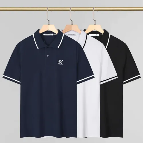 Replica Calvin Klein CK T-Shirts Short Sleeved For Men #1418927 $34.00 USD for Wholesale
