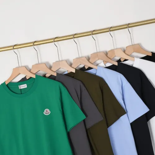 Replica Moncler T-Shirts Short Sleeved For Men #1418976 $27.00 USD for Wholesale