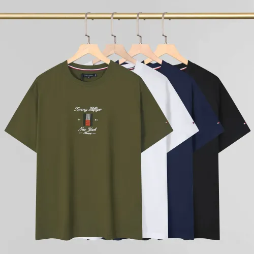 Replica Tommy Hilfiger TH T-Shirts Short Sleeved For Men #1419020 $29.00 USD for Wholesale
