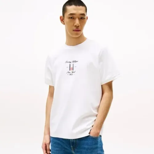 Replica Tommy Hilfiger TH T-Shirts Short Sleeved For Men #1419020 $29.00 USD for Wholesale