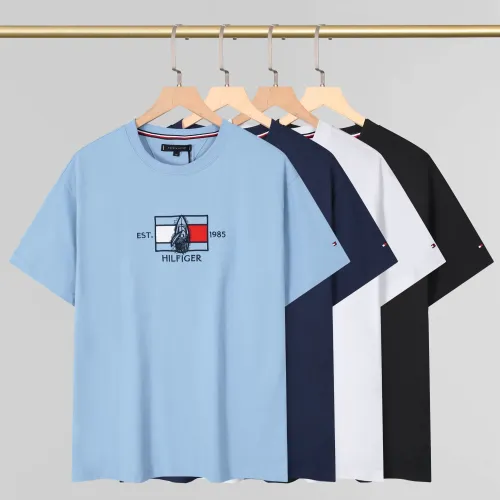 Replica Tommy Hilfiger TH T-Shirts Short Sleeved For Men #1419024 $29.00 USD for Wholesale