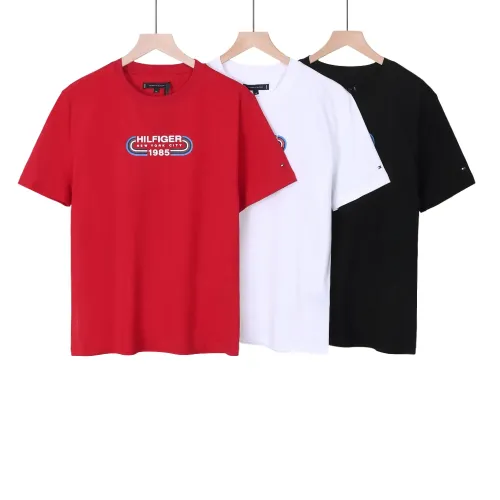 Replica Tommy Hilfiger TH T-Shirts Short Sleeved For Men #1419087 $29.00 USD for Wholesale
