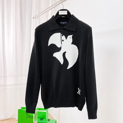 Wholesale Louis Vuitton LV Sweaters Long Sleeved For Men #1419143 $64.00 USD, Wholesale Quality Replica Louis Vuitton LV Sweaters