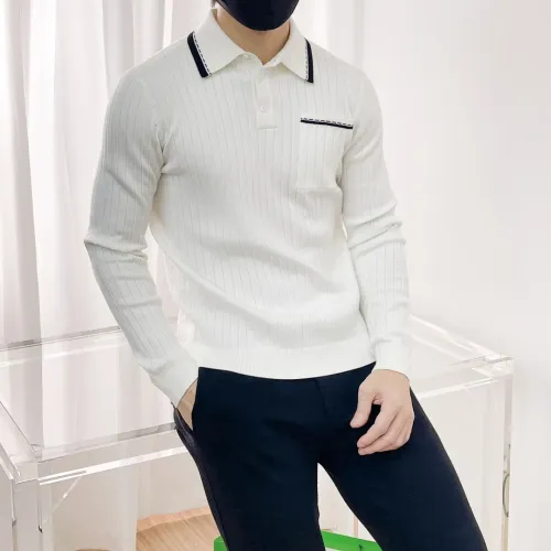 Replica Hermes Sweaters Long Sleeved For Men #1419148 $72.00 USD for Wholesale