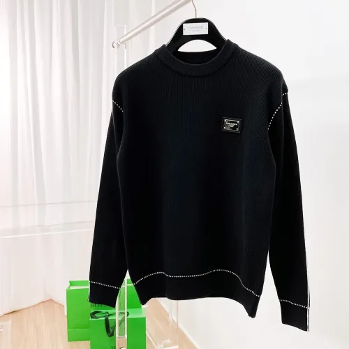 Wholesale Dolce &amp; Gabbana D&amp;G Sweaters Long Sleeved For Men #1419153 $76.00 USD, Wholesale Quality Replica Dolce &amp; Gabbana D&amp;G Sweaters