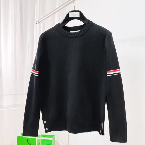 Wholesale Thom Browne TB Sweaters Long Sleeved For Men #1419162 $72.00 USD, Wholesale Quality Replica Thom Browne TB Sweaters