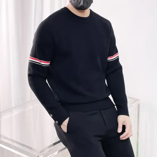 Replica Thom Browne TB Sweaters Long Sleeved For Men #1419162 $72.00 USD for Wholesale