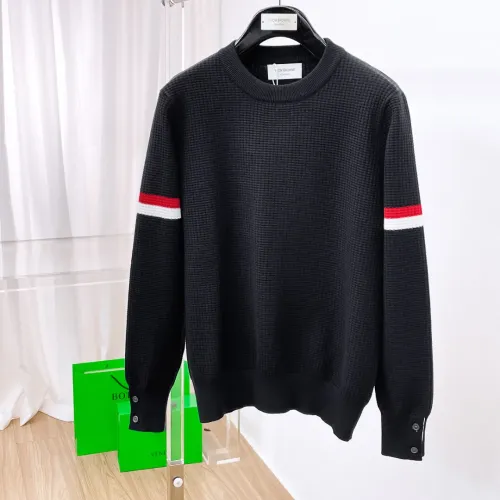 Wholesale Thom Browne TB Sweaters Long Sleeved For Men #1419171 $85.00 USD, Wholesale Quality Replica Thom Browne TB Sweaters