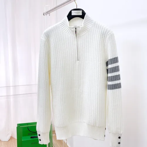Wholesale Thom Browne TB Sweaters Long Sleeved For Men #1419172 $92.00 USD, Wholesale Quality Replica Thom Browne TB Sweaters