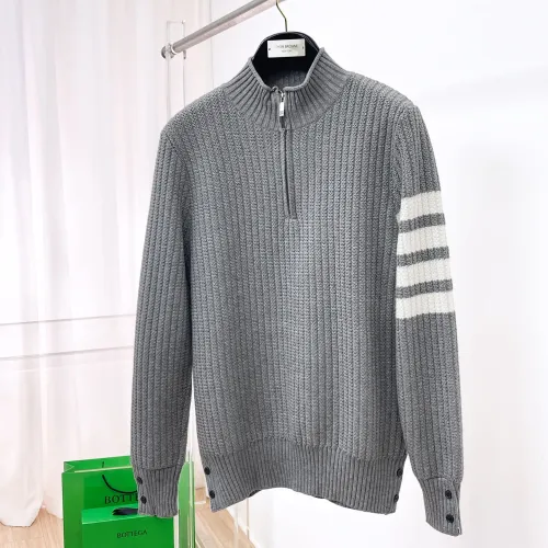 Wholesale Thom Browne TB Sweaters Long Sleeved For Men #1419173 $92.00 USD, Wholesale Quality Replica Thom Browne TB Sweaters
