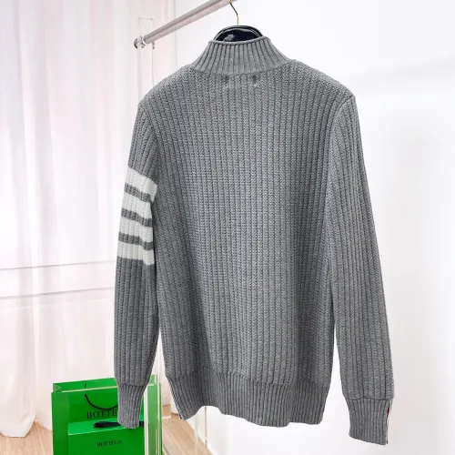 Replica Thom Browne TB Sweaters Long Sleeved For Men #1419173 $92.00 USD for Wholesale