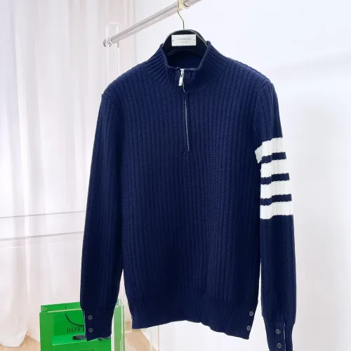 Wholesale Thom Browne TB Sweaters Long Sleeved For Men #1419174 $92.00 USD, Wholesale Quality Replica Thom Browne TB Sweaters