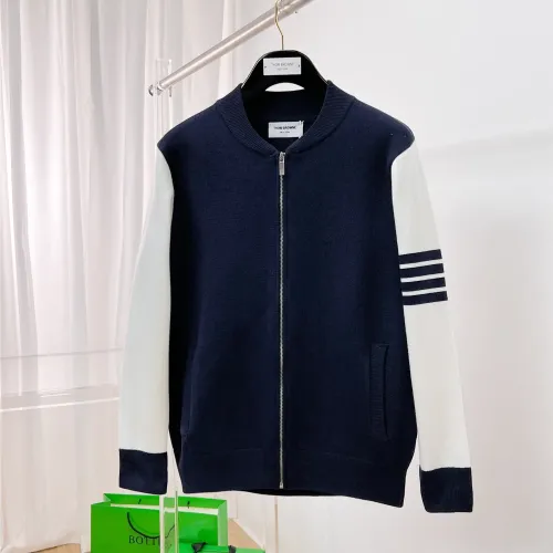 Wholesale Thom Browne TB Sweaters Long Sleeved For Men #1419176 $72.00 USD, Wholesale Quality Replica Thom Browne TB Sweaters