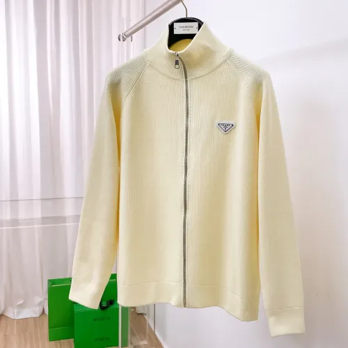 Wholesale Prada Sweaters Long Sleeved For Men #1419195 $122.00 USD, Wholesale Quality Replica Prada Sweaters