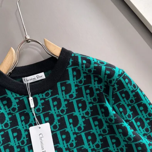 Replica Christian Dior Sweaters Long Sleeved For Men #1419204 $68.00 USD for Wholesale