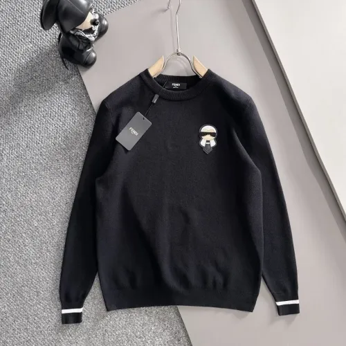 Wholesale Fendi Sweaters Long Sleeved For Men #1419212 $68.00 USD, Wholesale Quality Replica Fendi Sweaters