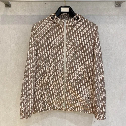 Wholesale Christian Dior Jackets Long Sleeved For Men #1419215 $100.00 USD, Wholesale Quality Replica Christian Dior Jackets